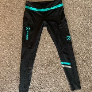 Black Virus leggings. Size small